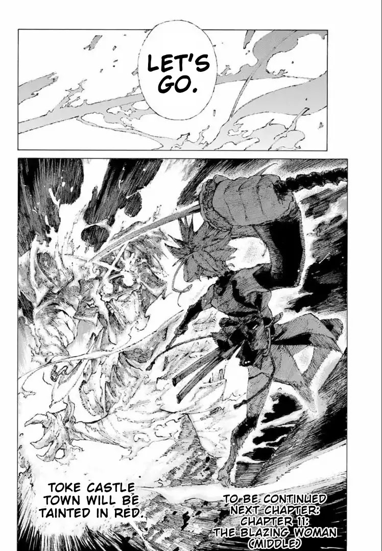 Fate/Grand Order: Epic of Remnant - Seven Duels of Swordsmasters Chapter 10 page 17 - Chapter 10: Blazing Woman (1)