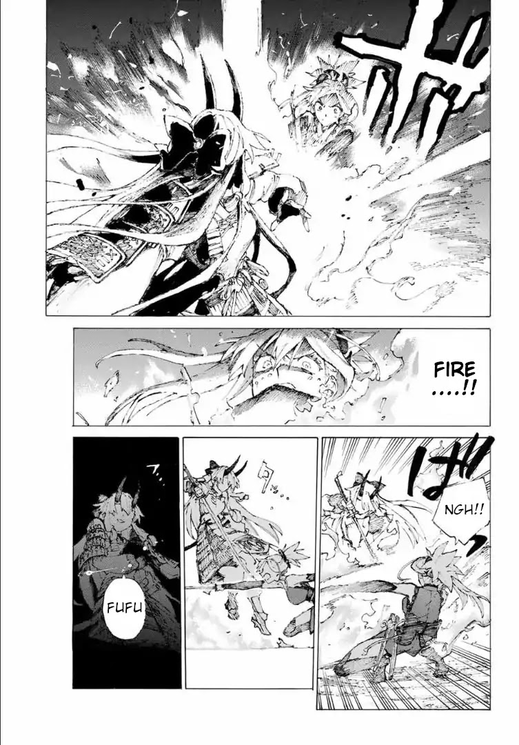 Fate/Grand Order: Epic of Remnant - Seven Duels of Swordsmasters Chapter 11 page 12 - Chapter 11: Blazing Woman (2)