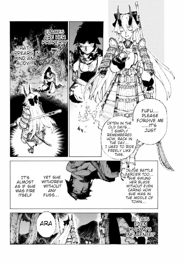 Fate/Grand Order: Epic of Remnant - Seven Duels of Swordsmasters Chapter 12 page 4 - Chapter 12: Blazing Woman (Bottom)