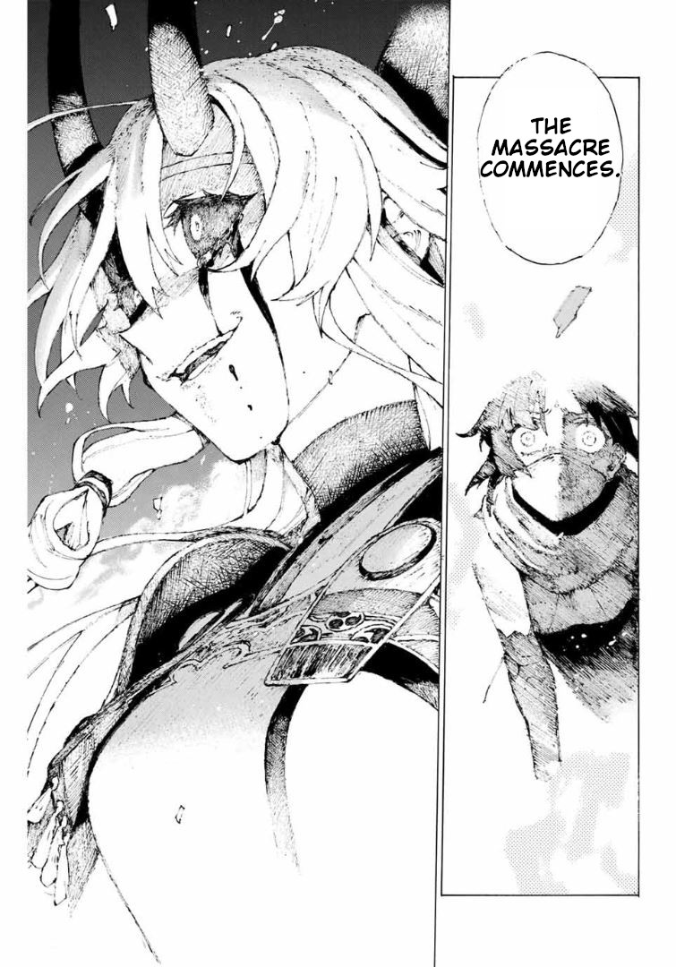 Fate/Grand Order: Epic of Remnant - Seven Duels of Swordsmasters Chapter 12 page 9 - Chapter 12: Blazing Woman (Bottom)