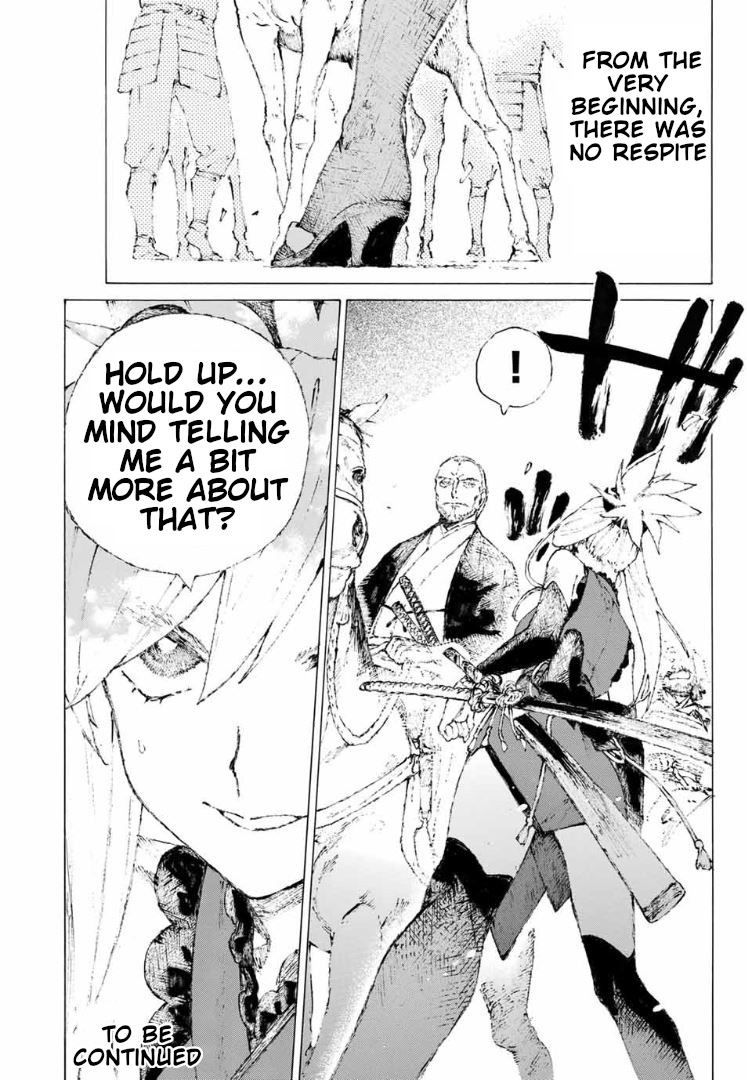 Fate/Grand Order: Epic of Remnant - Seven Duels of Swordsmasters Chapter 13 page 20 - Chapter 13: The Wildfire Approaches