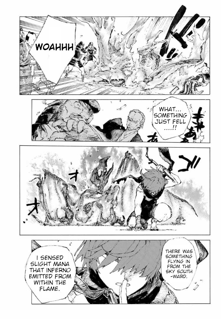 Fate/Grand Order: Epic of Remnant - Seven Duels of Swordsmasters Chapter 14 page 11 - Chapter 14: The Wildfire Approaches (Bottom)