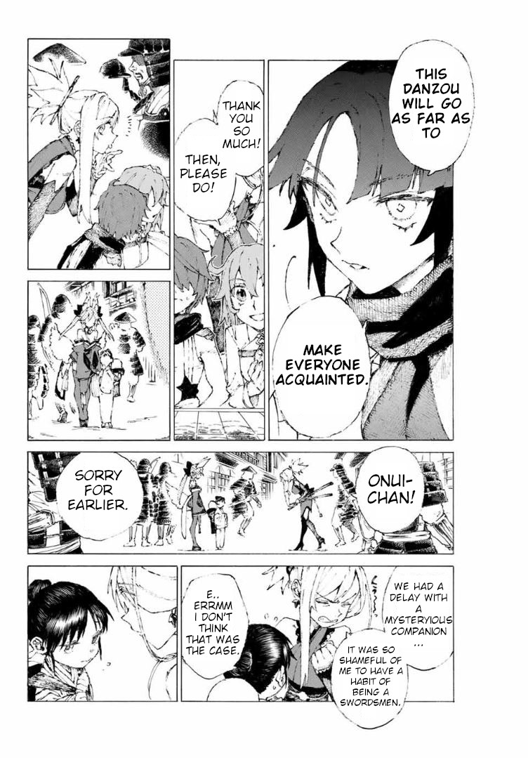 Fate/Grand Order: Epic of Remnant - Seven Duels of Swordsmasters Chapter 14 page 18 - Chapter 14: The Wildfire Approaches (Bottom)