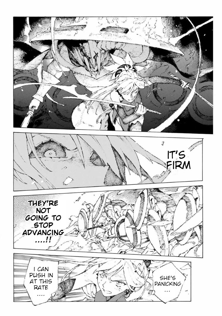 Fate/Grand Order: Epic of Remnant - Seven Duels of Swordsmasters Chapter 15 page 22 - Chapter 15: Second Match (Top)