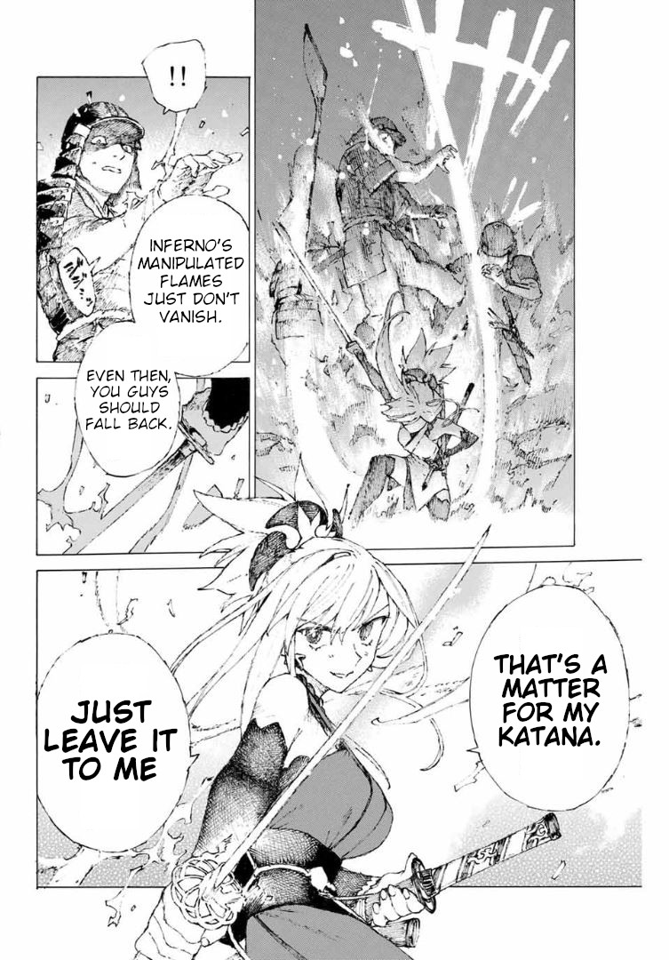 Fate/Grand Order: Epic of Remnant - Seven Duels of Swordsmasters Chapter 15 page 8 - Chapter 15: Second Match (Top)