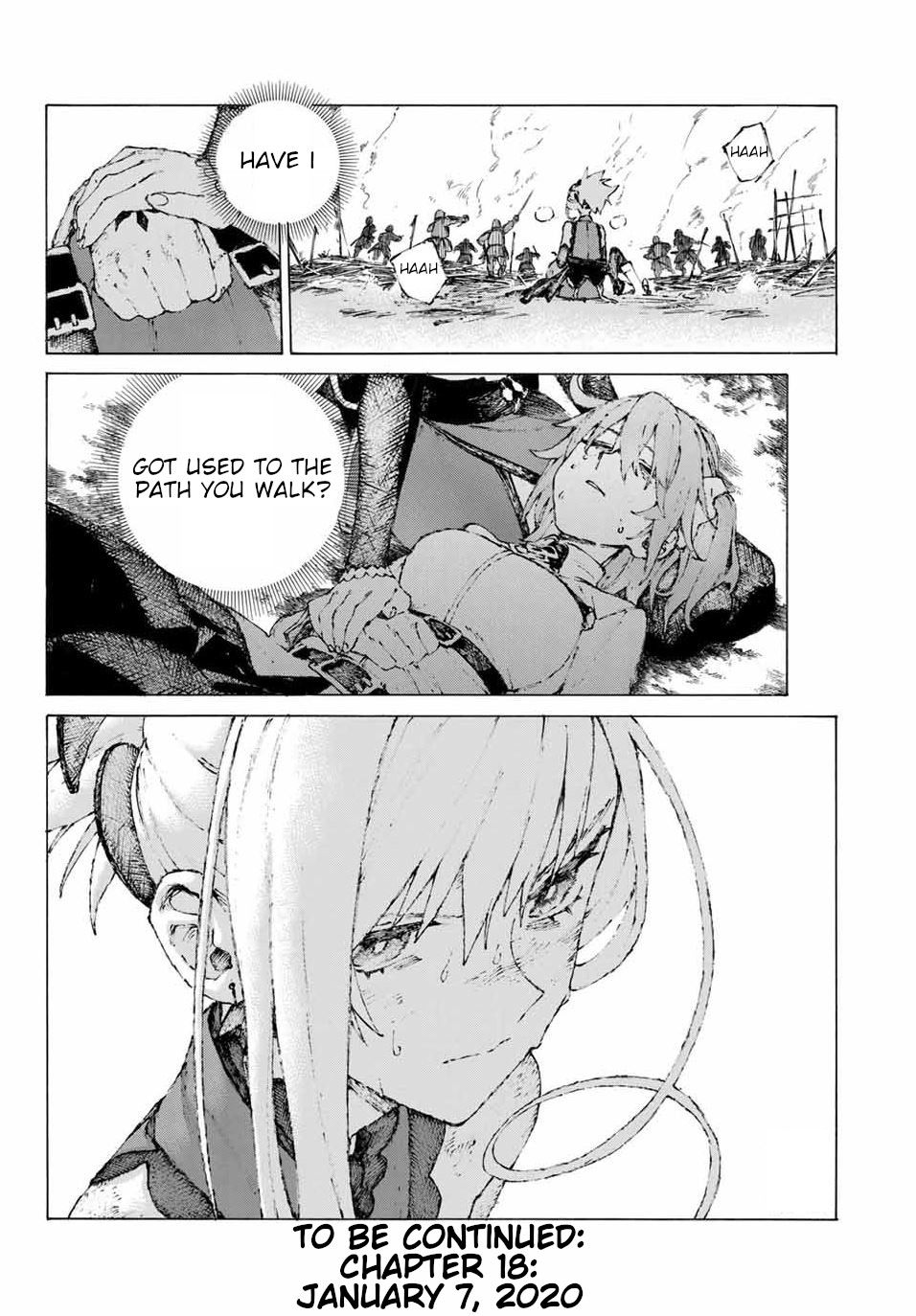 Fate/Grand Order: Epic of Remnant - Seven Duels of Swordsmasters Chapter 17 page 15 - Chapter 17: The Day You Rise and Fall