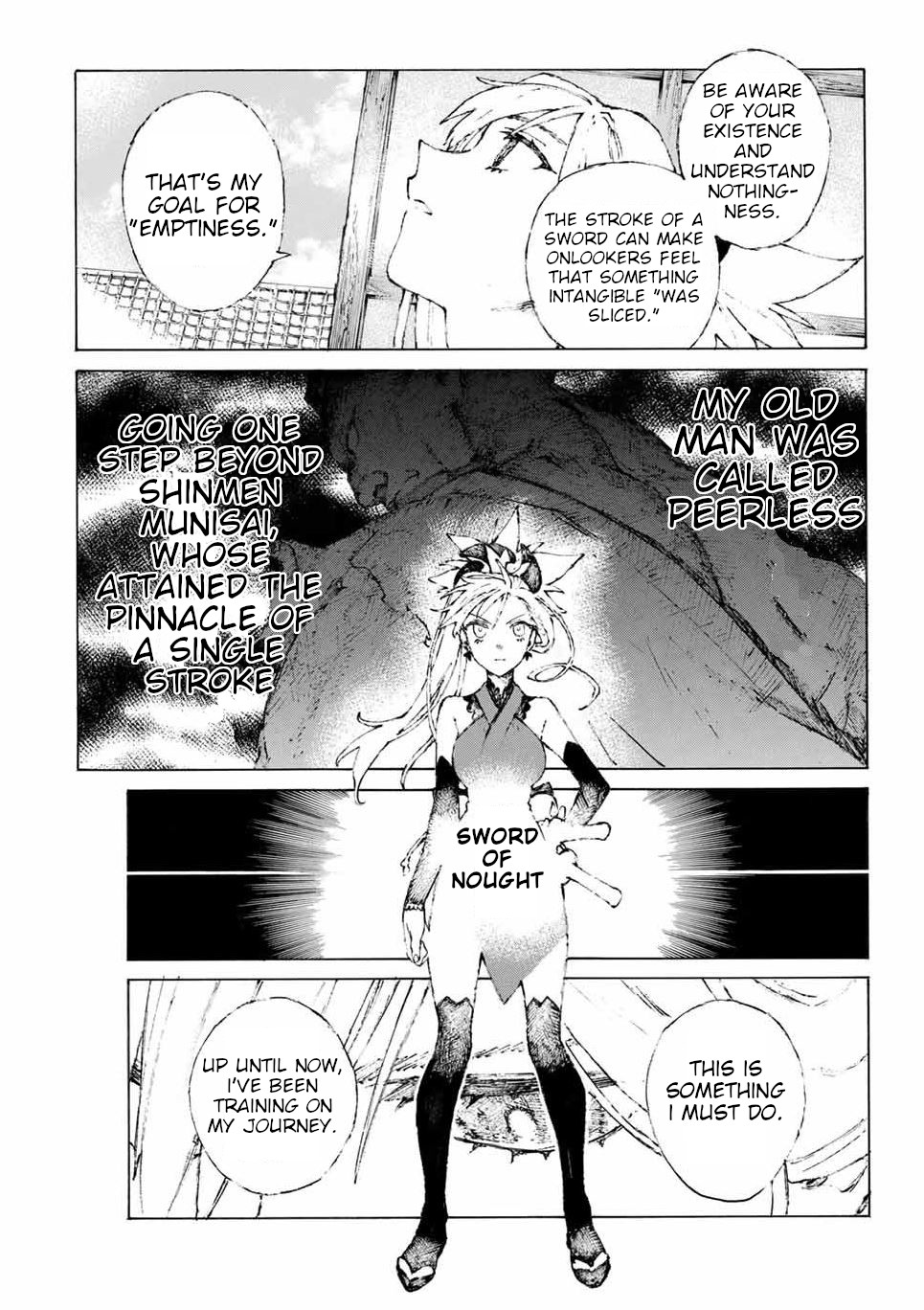 Fate/Grand Order: Epic of Remnant - Seven Duels of Swordsmasters Chapter 18 page 11 - Chapter 18: Hushed Steps of an Uninhabited Valley