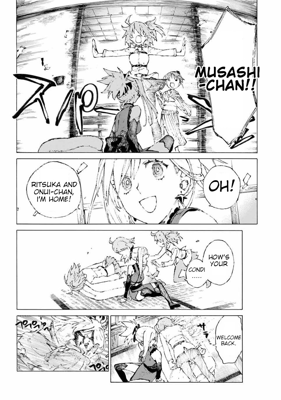 Fate/Grand Order: Epic of Remnant - Seven Duels of Swordsmasters Chapter 18 page 14 - Chapter 18: Hushed Steps of an Uninhabited Valley
