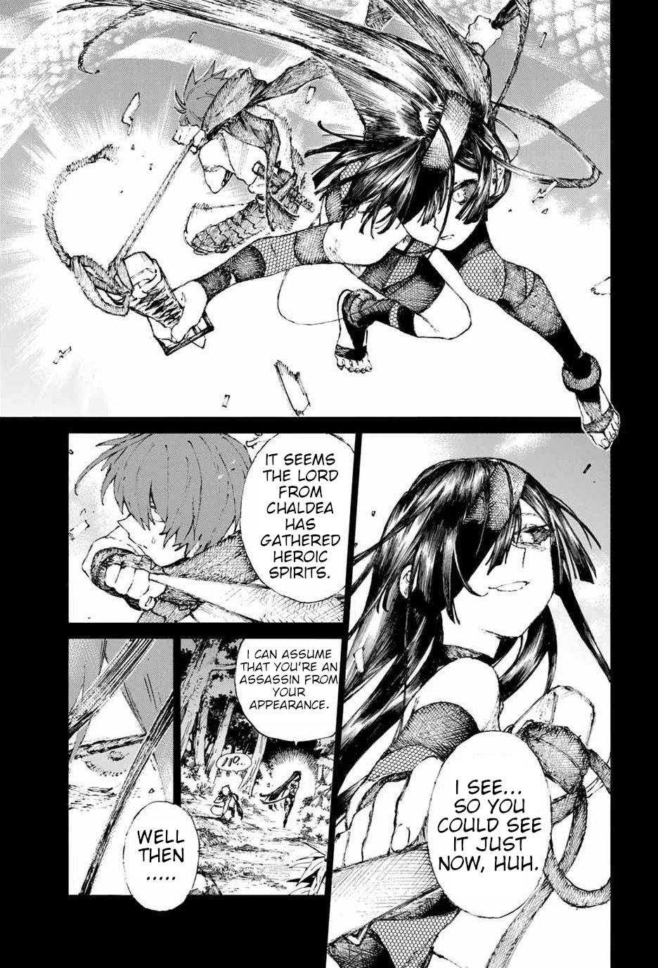 Fate/Grand Order: Epic of Remnant - Seven Duels of Swordsmasters Chapter 19 page 10 - Chapter 19: The Concealed Woman