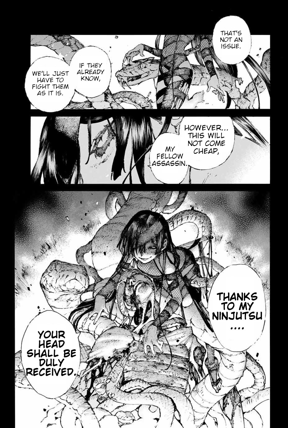 Fate/Grand Order: Epic of Remnant - Seven Duels of Swordsmasters Chapter 19 page 14 - Chapter 19: The Concealed Woman