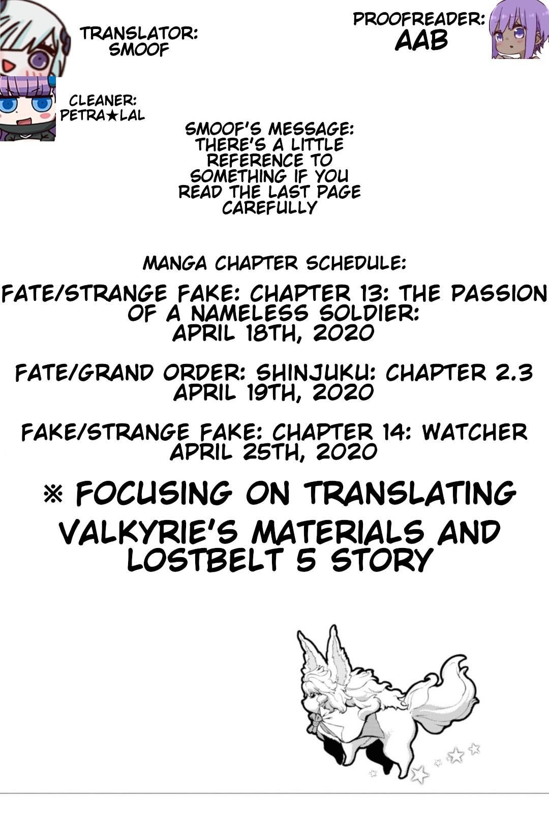 Fate/Grand Order: Epic of Remnant - Seven Duels of Swordsmasters Chapter 20 page 1 - Chapter 20: The Concealed Woman (Bottom)