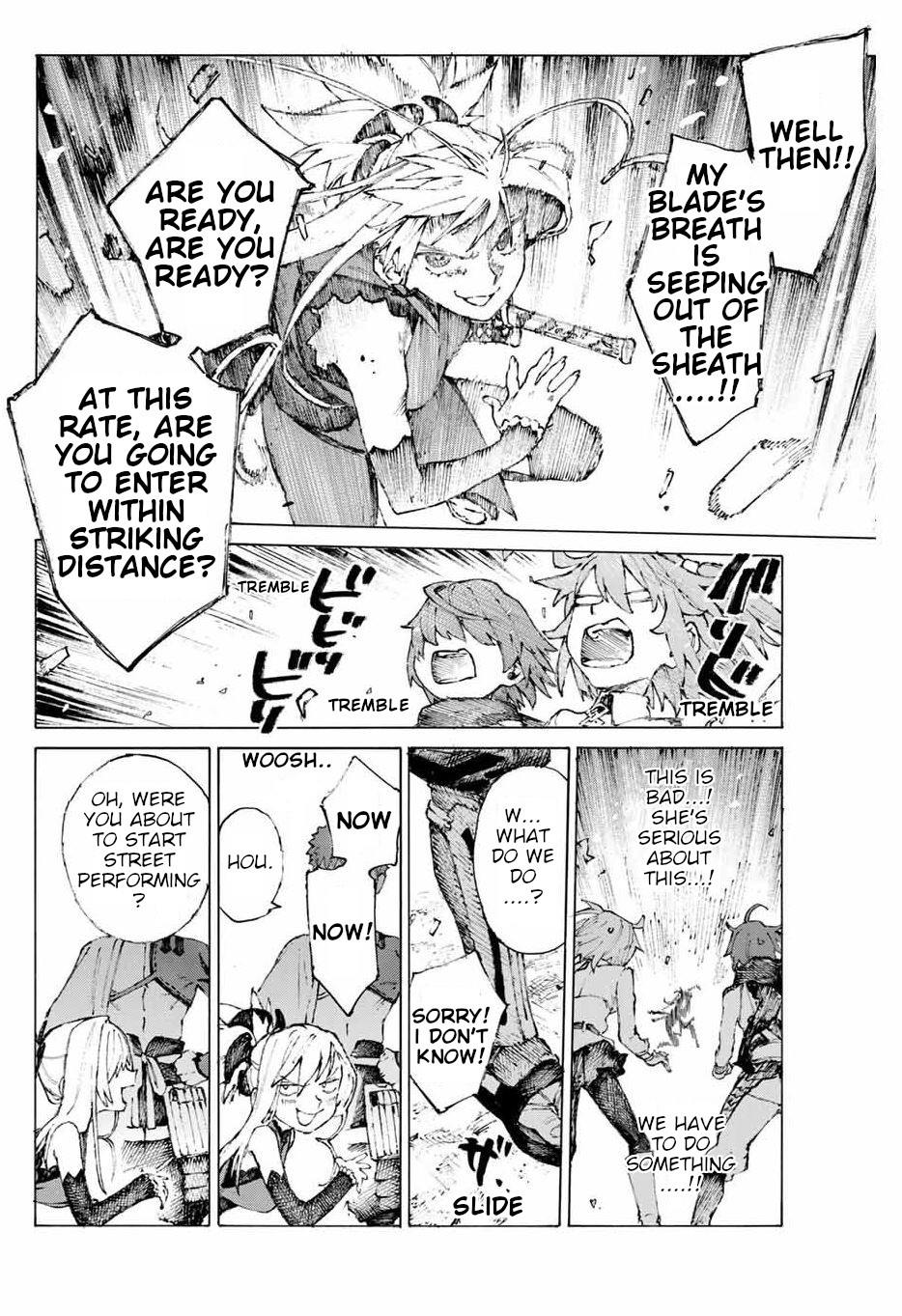Fate/Grand Order: Epic of Remnant - Seven Duels of Swordsmasters Chapter 20 page 11 - Chapter 20: The Concealed Woman (Bottom)