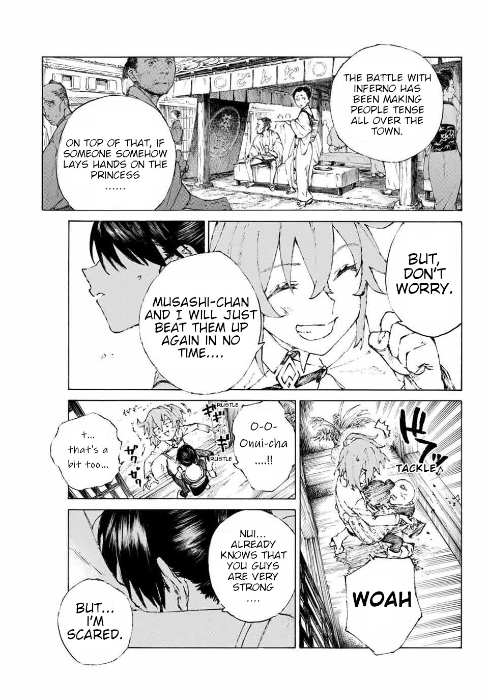 Fate/Grand Order: Epic of Remnant - Seven Duels of Swordsmasters Chapter 20 page 4 - Chapter 20: The Concealed Woman (Bottom)