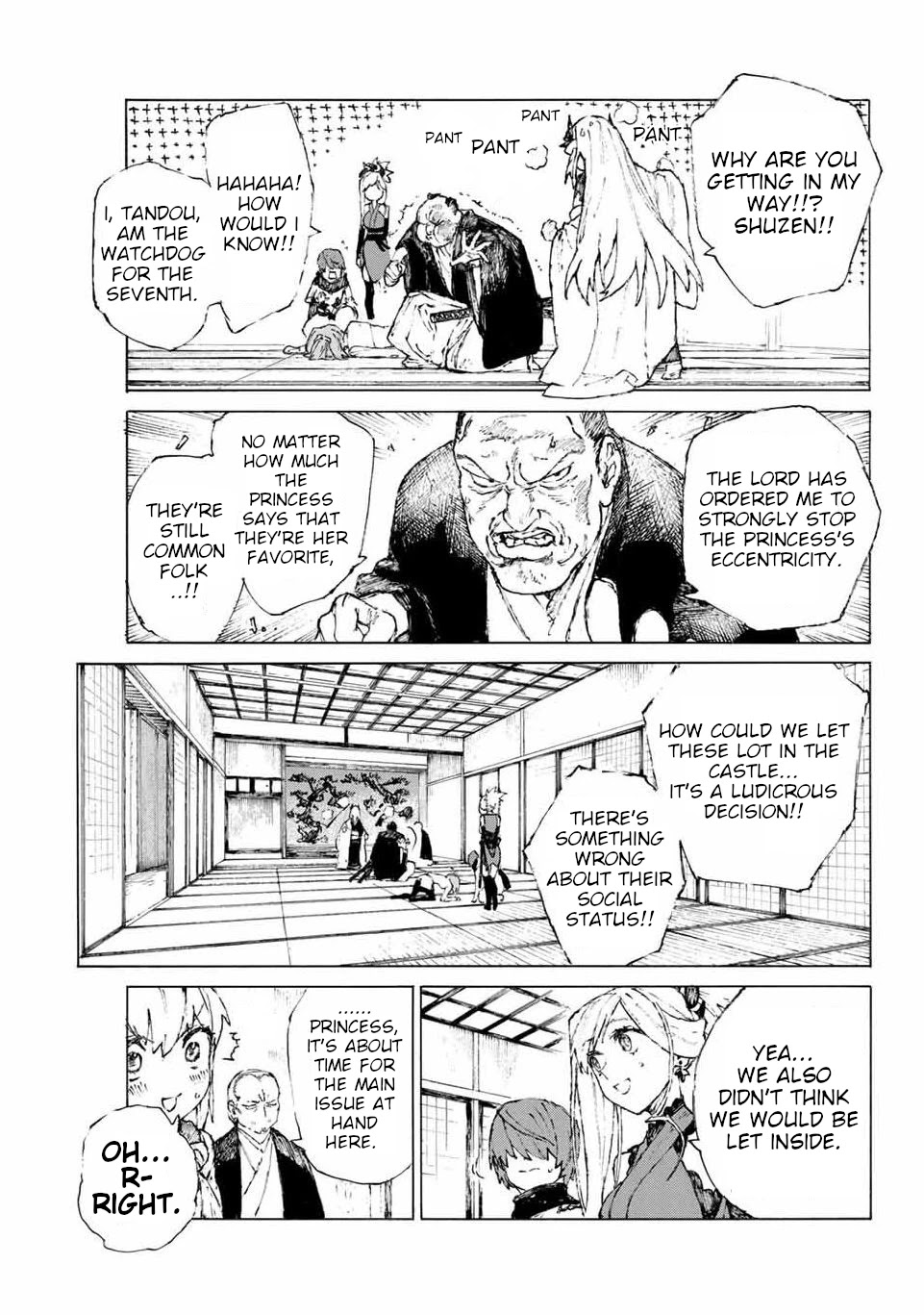 Fate/Grand Order: Epic of Remnant - Seven Duels of Swordsmasters Chapter 22 page 11 - Chapter 22: Will the Oni Live or Will the Snake Live
