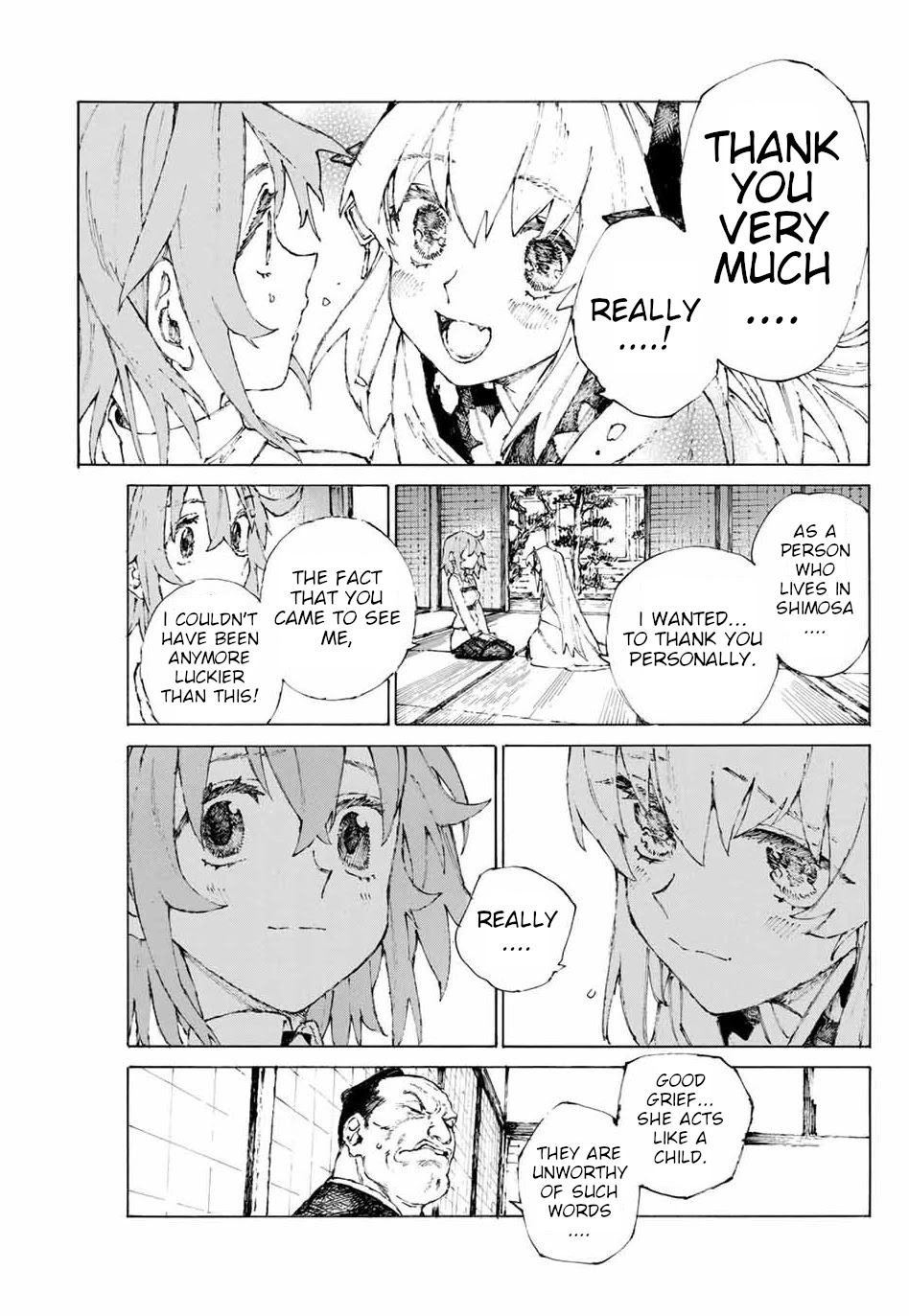 Fate/Grand Order: Epic of Remnant - Seven Duels of Swordsmasters Chapter 22 page 13 - Chapter 22: Will the Oni Live or Will the Snake Live