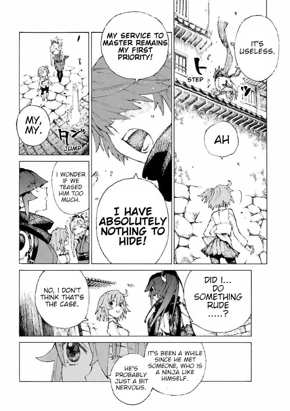 Fate/Grand Order: Epic of Remnant - Seven Duels of Swordsmasters Chapter 23 page 12 - Chapter 23: The Third Match (Beginning)