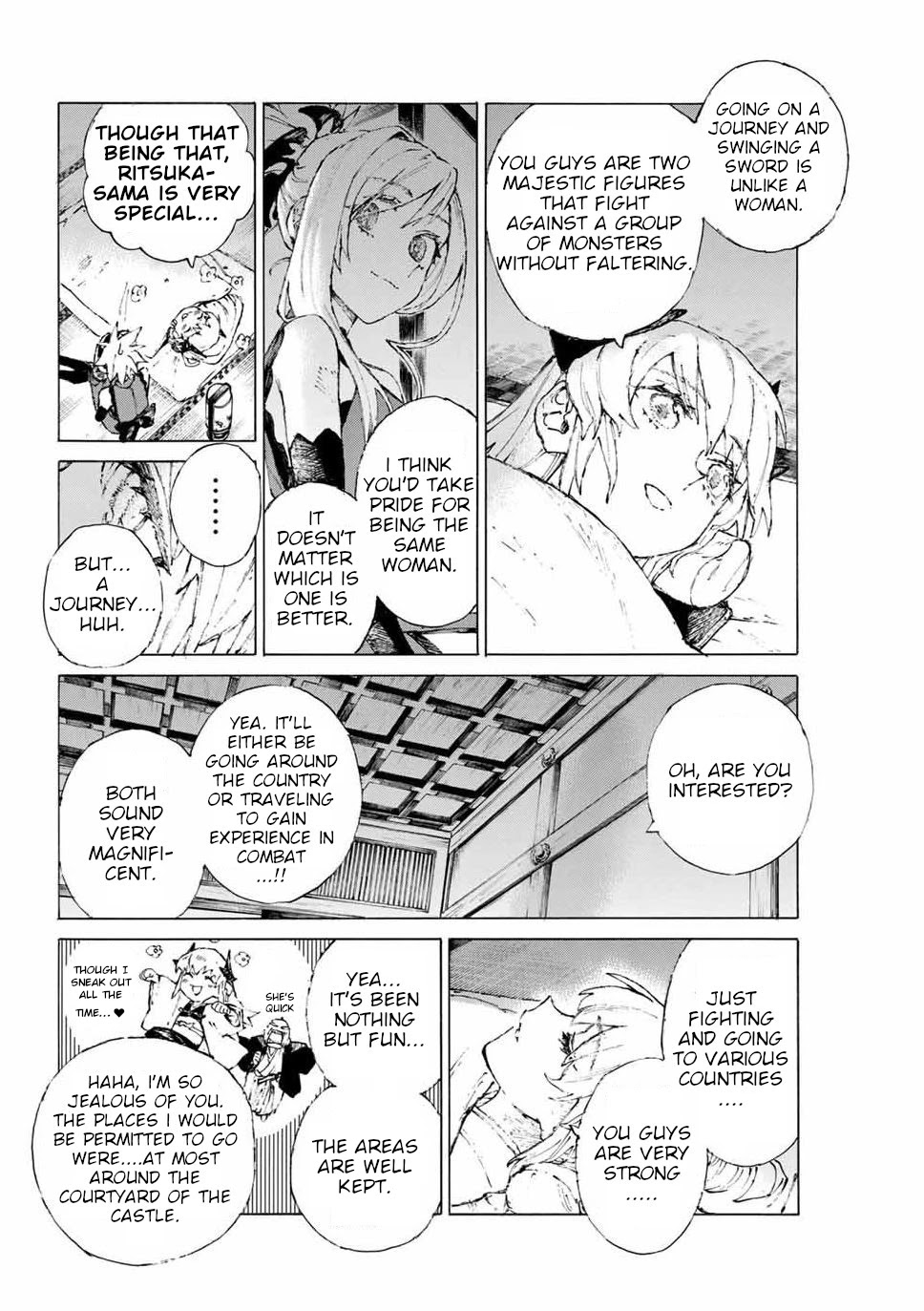 Fate/Grand Order: Epic of Remnant - Seven Duels of Swordsmasters Chapter 23 page 16 - Chapter 23: The Third Match (Beginning)