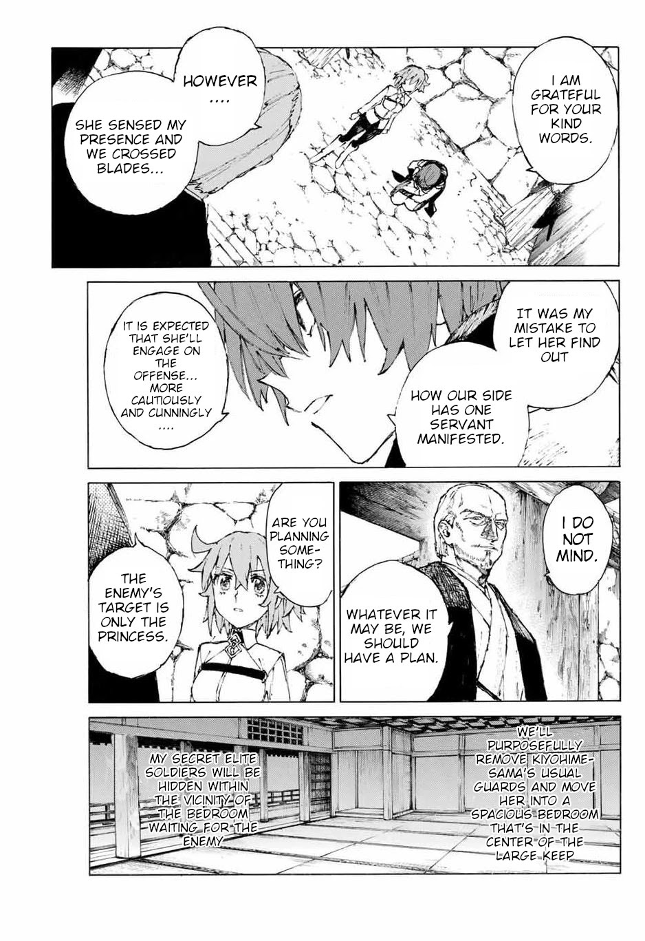 Fate/Grand Order: Epic of Remnant - Seven Duels of Swordsmasters Chapter 23 page 5 - Chapter 23: The Third Match (Beginning)