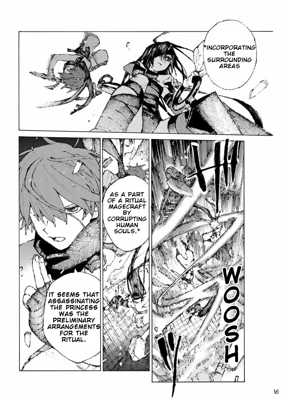 Fate/Grand Order: Epic of Remnant - Seven Duels of Swordsmasters Chapter 24 page 17 - Chapter 24: Third Match (End)