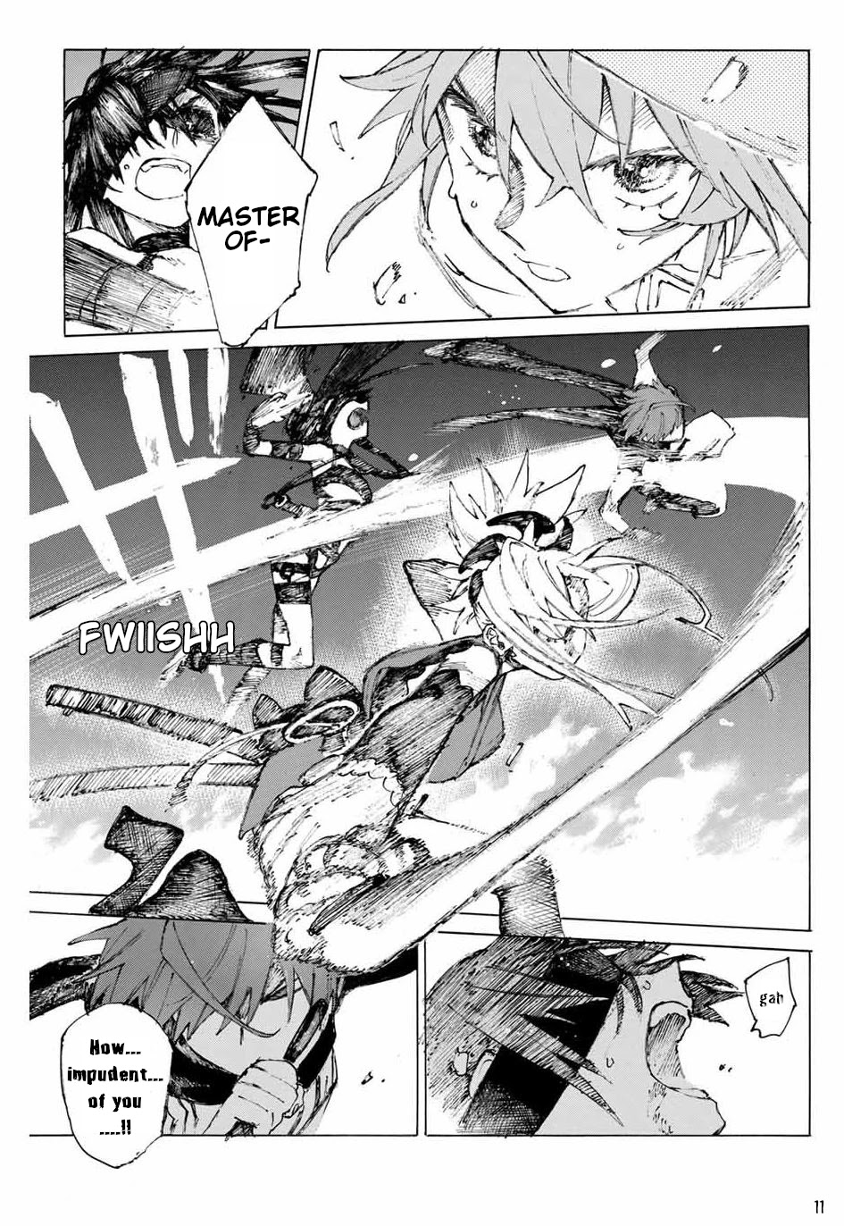 Fate/Grand Order: Epic of Remnant - Seven Duels of Swordsmasters Chapter 25 page 12 - Chapter 25: Snakes and Scorpions