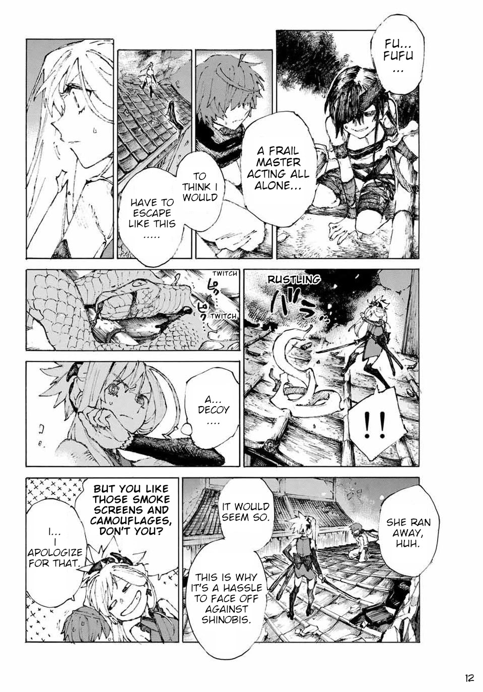 Fate/Grand Order: Epic of Remnant - Seven Duels of Swordsmasters Chapter 25 page 13 - Chapter 25: Snakes and Scorpions