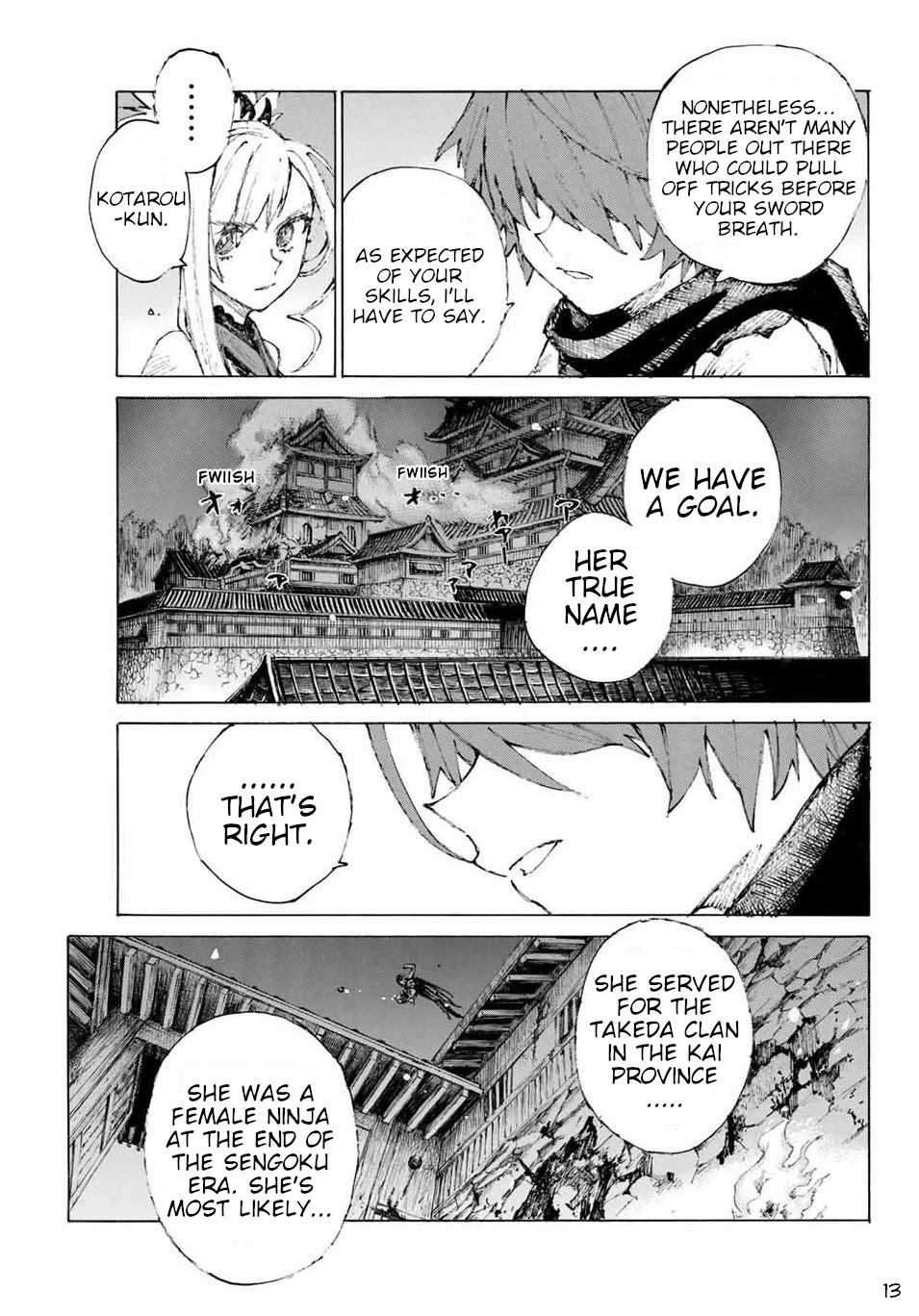 Fate/Grand Order: Epic of Remnant - Seven Duels of Swordsmasters Chapter 25 page 14 - Chapter 25: Snakes and Scorpions