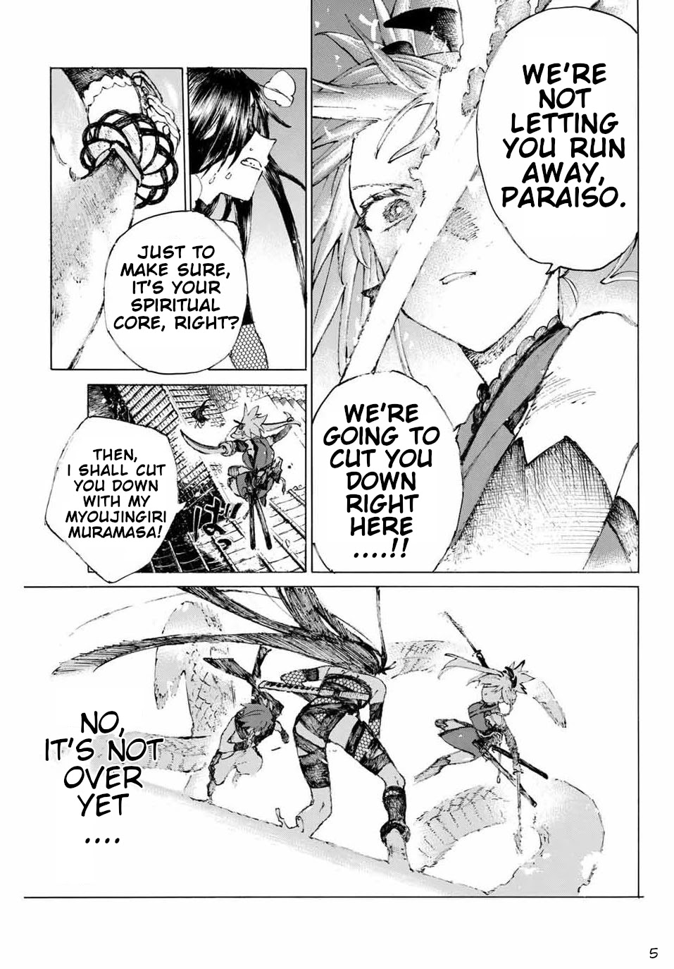Fate/Grand Order: Epic of Remnant - Seven Duels of Swordsmasters Chapter 25 page 6 - Chapter 25: Snakes and Scorpions