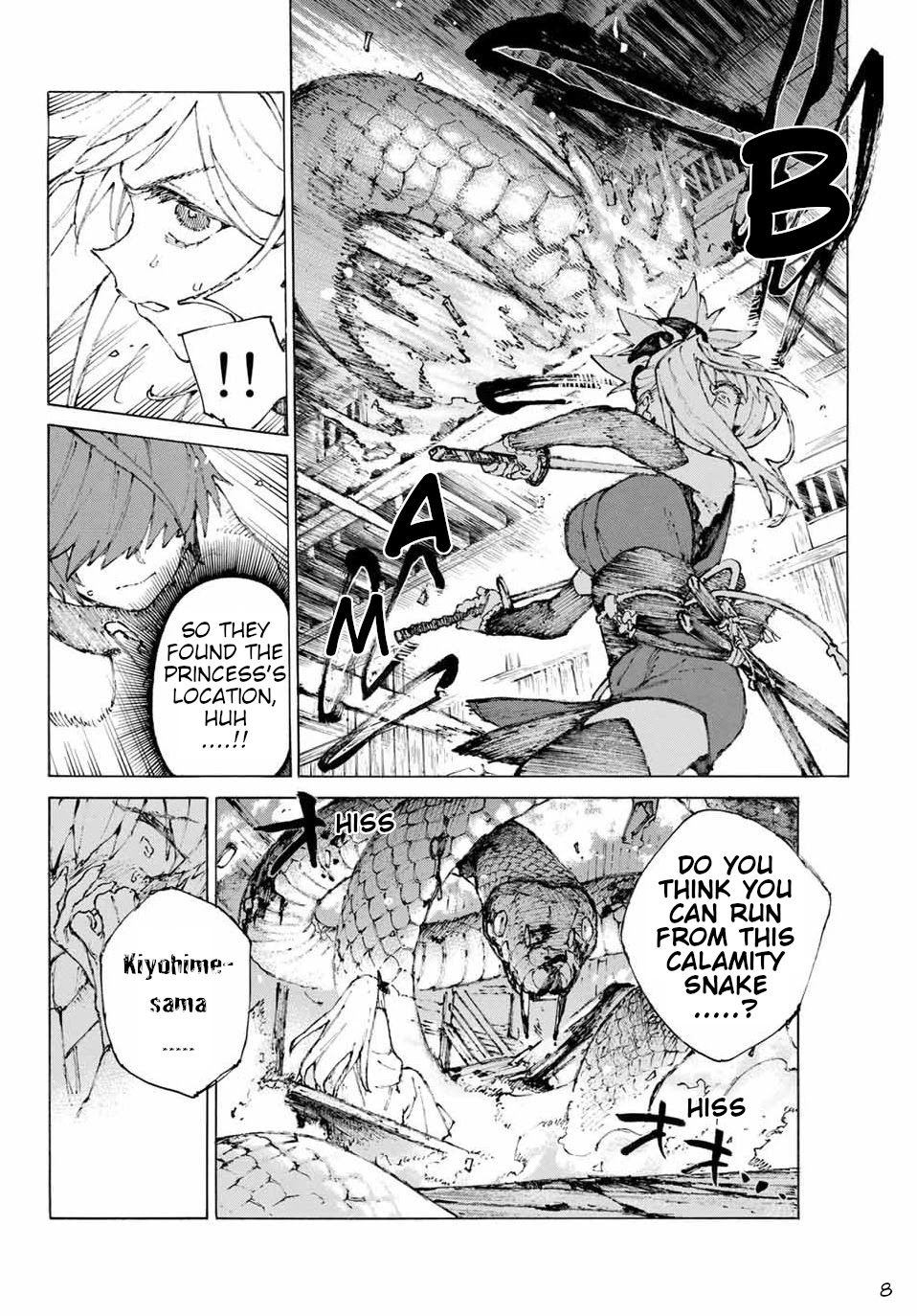 Fate/Grand Order: Epic of Remnant - Seven Duels of Swordsmasters Chapter 25 page 9 - Chapter 25: Snakes and Scorpions