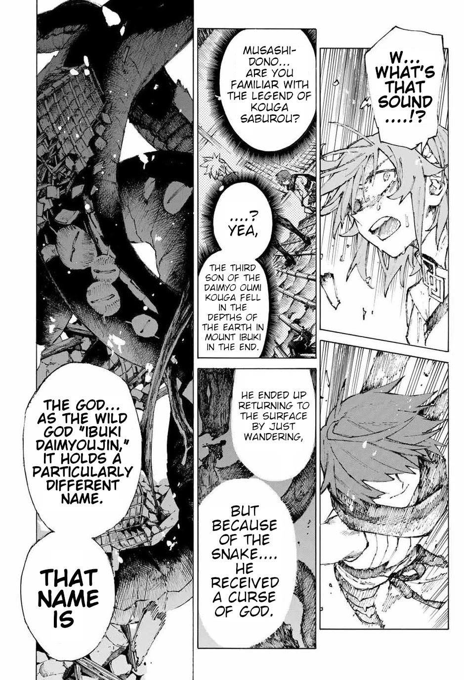 Fate/Grand Order: Epic of Remnant - Seven Duels of Swordsmasters Chapter 26 page 13 - Chapter 26: God's Curse