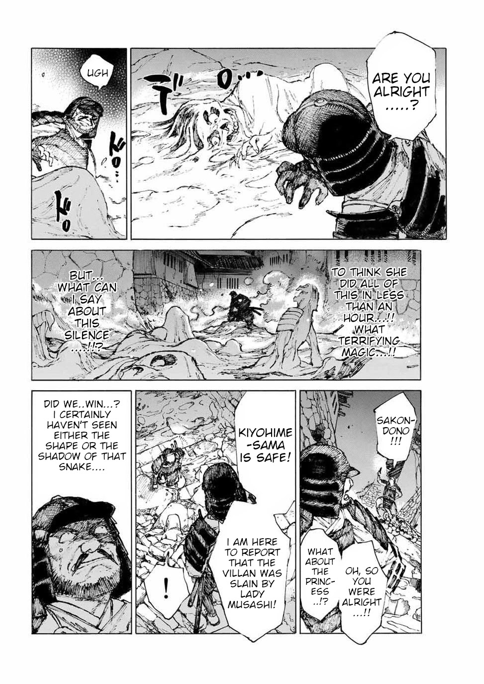 Fate/Grand Order: Epic of Remnant - Seven Duels of Swordsmasters Chapter 26 page 4 - Chapter 26: God's Curse