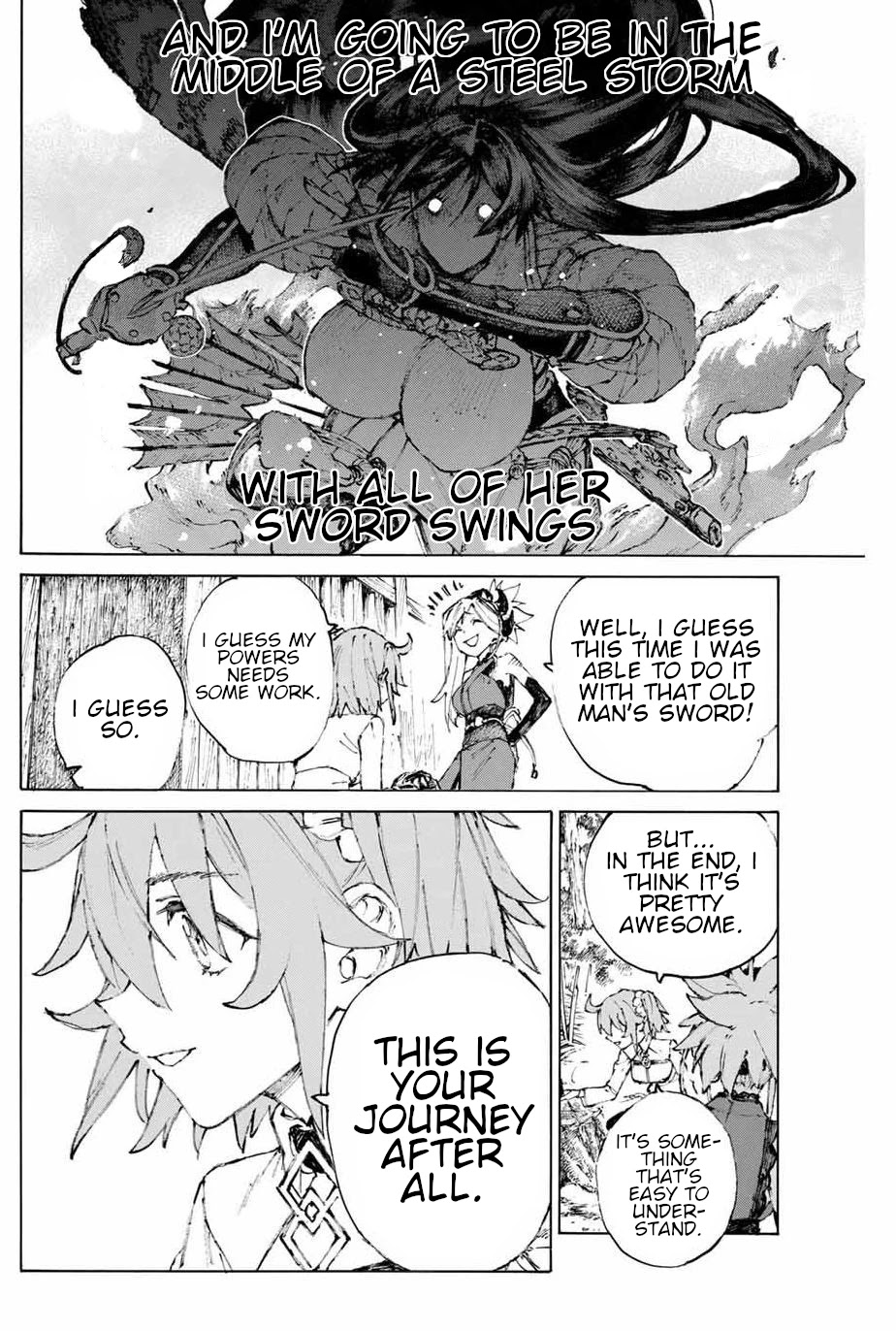 Fate/Grand Order: Epic of Remnant - Seven Duels of Swordsmasters Chapter 29 page 5 - Chapter 29: The End of a Snake's Path