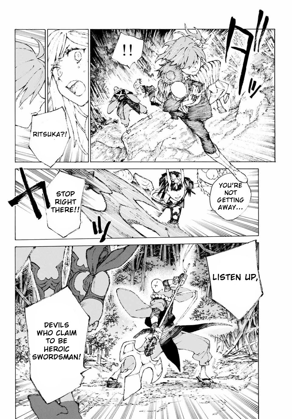 Fate/Grand Order: Epic of Remnant - Seven Duels of Swordsmasters Chapter 3 page 22 - Chapter 3: Devils and Demons (2)