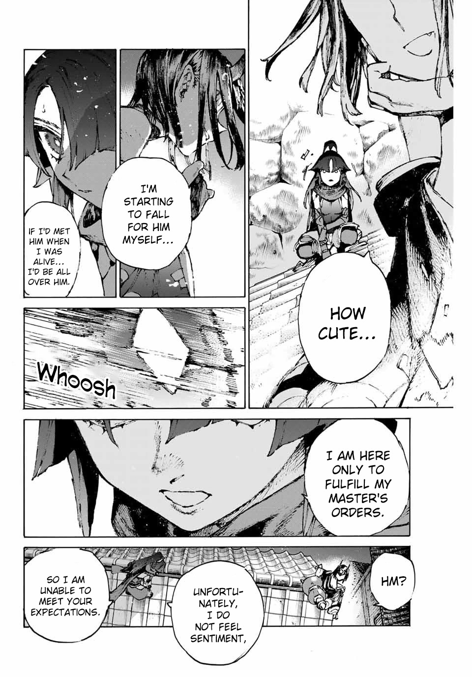 Fate/Grand Order: Epic of Remnant - Seven Duels of Swordsmasters Chapter 33 page 4 - Chapter 33: The Monster Among Us