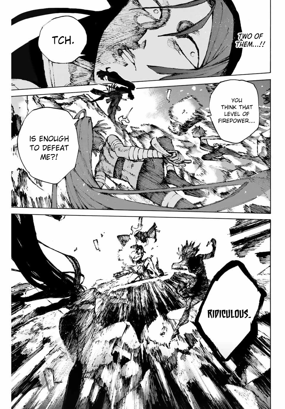 Fate/Grand Order: Epic of Remnant - Seven Duels of Swordsmasters Chapter 34 page 22 - Chapter 34: Lightning Strike