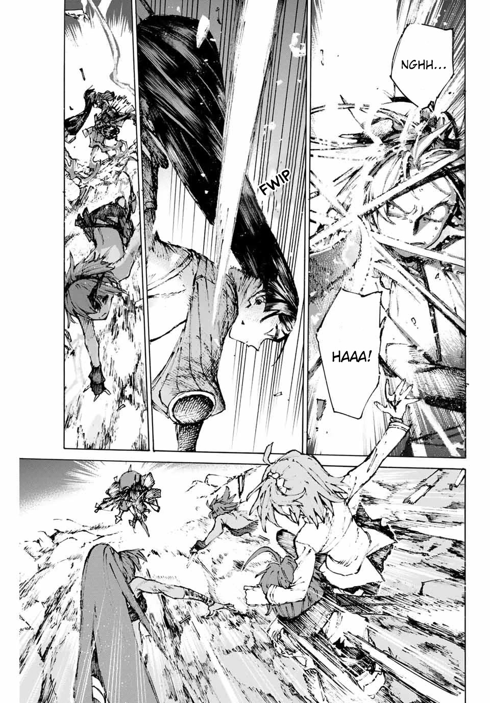 Fate/Grand Order: Epic of Remnant - Seven Duels of Swordsmasters Chapter 34 page 24 - Chapter 34: Lightning Strike