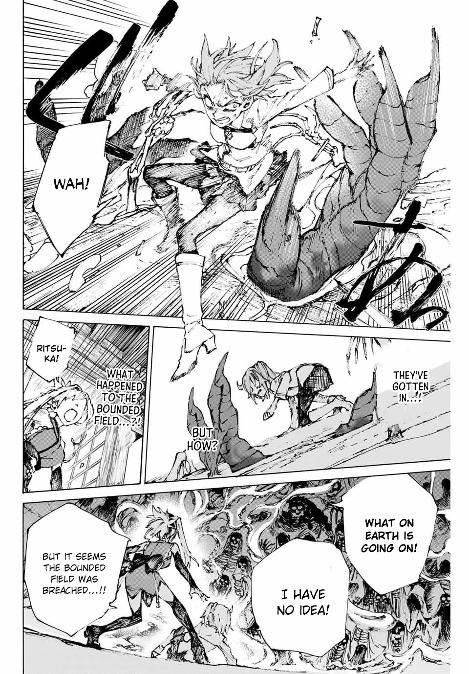 Fate/Grand Order: Epic of Remnant - Seven Duels of Swordsmasters Chapter 34 page 9 - Chapter 34: Lightning Strike