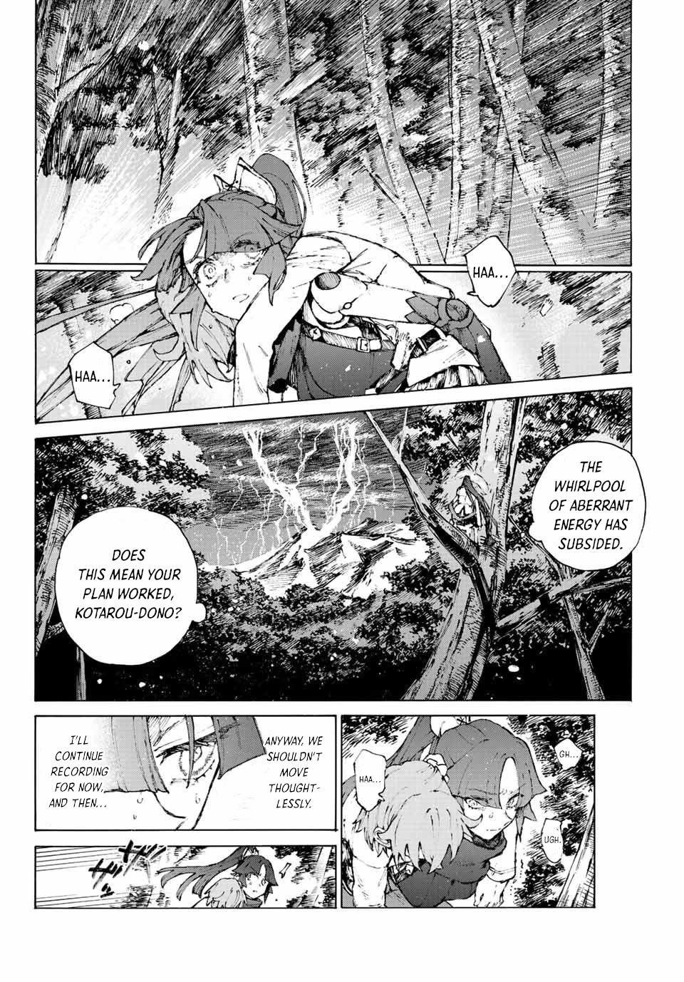 Fate/Grand Order: Epic of Remnant - Seven Duels of Swordsmasters Chapter 37.2 page 11 - Chapter 37.2: The Fleeing Flames (Part 2)