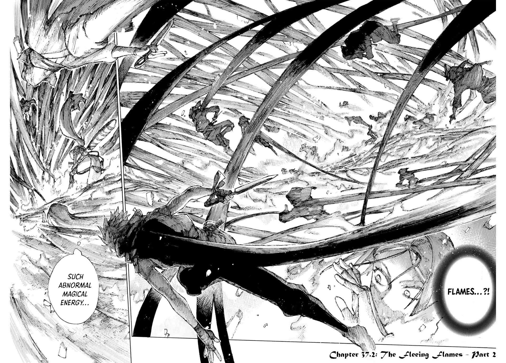 Fate/Grand Order: Epic of Remnant - Seven Duels of Swordsmasters Chapter 37.2 page 2 - Chapter 37.2: The Fleeing Flames (Part 2)