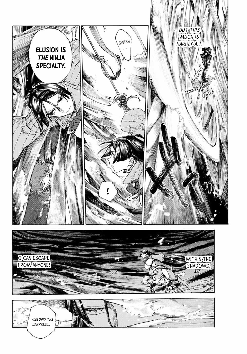 Fate/Grand Order: Epic of Remnant - Seven Duels of Swordsmasters Chapter 37.2 page 3 - Chapter 37.2: The Fleeing Flames (Part 2)
