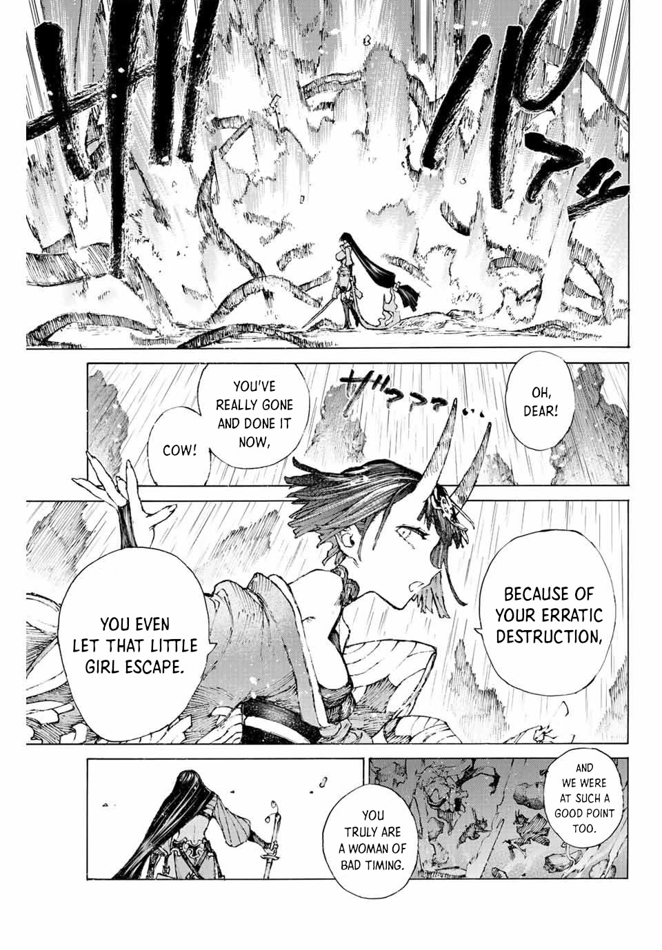 Fate/Grand Order: Epic of Remnant - Seven Duels of Swordsmasters Chapter 37.2 page 8 - Chapter 37.2: The Fleeing Flames (Part 2)