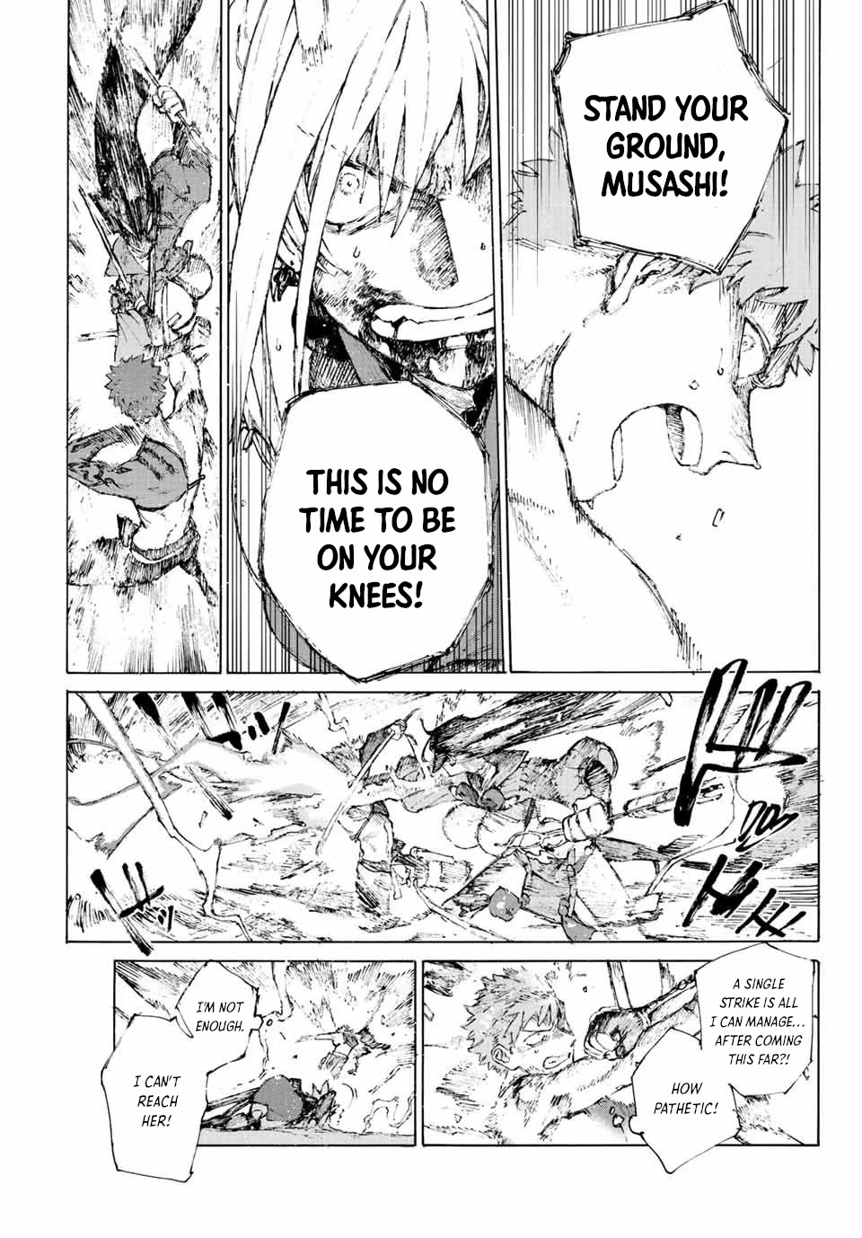 Fate/Grand Order: Epic of Remnant - Seven Duels of Swordsmasters Chapter 37 page 11 - Chapter 37: The Fleeing Flames