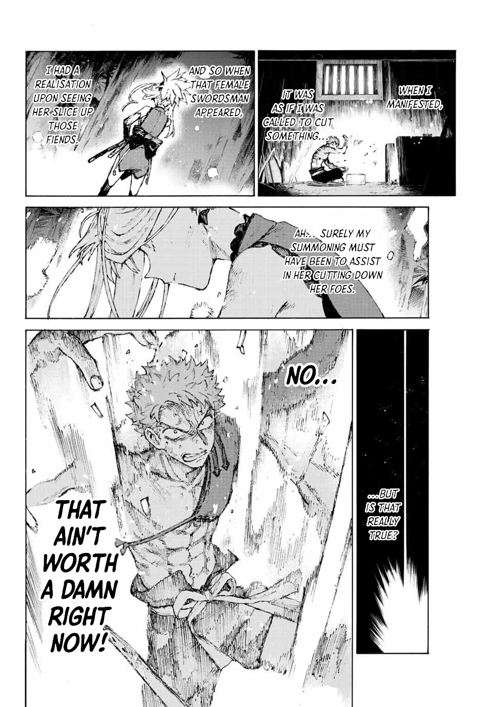 Fate/Grand Order: Epic of Remnant - Seven Duels of Swordsmasters Chapter 37 page 12 - Chapter 37: The Fleeing Flames