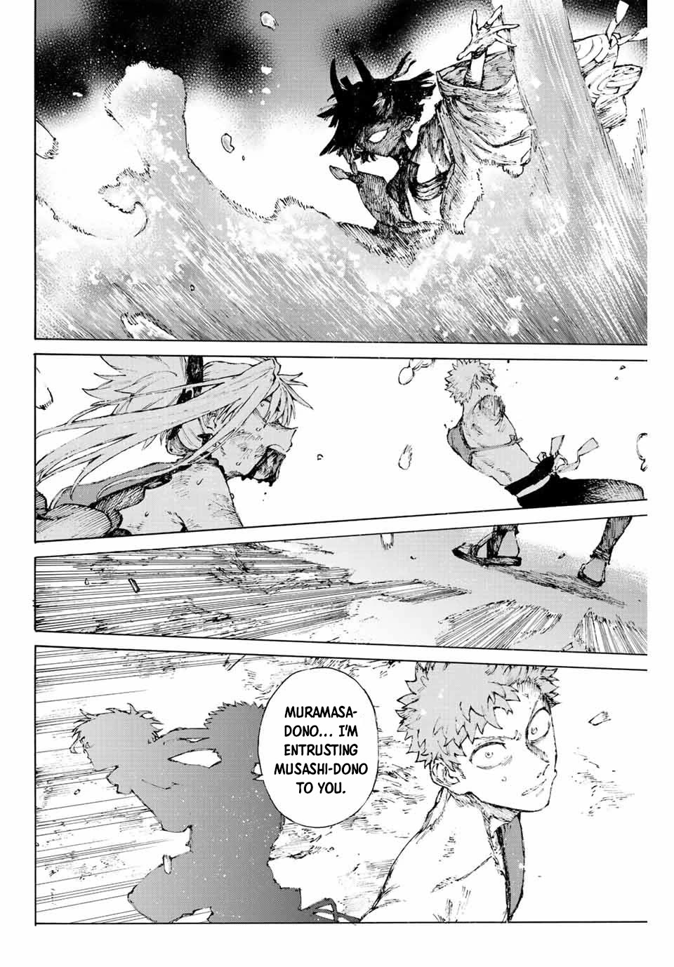 Fate/Grand Order: Epic of Remnant - Seven Duels of Swordsmasters Chapter 37 page 14 - Chapter 37: The Fleeing Flames