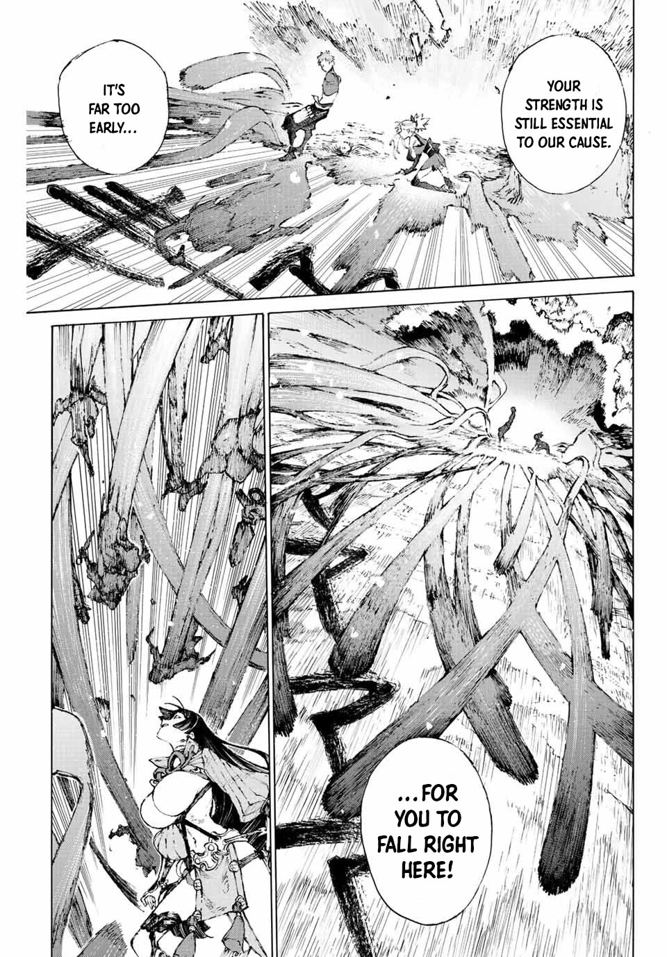 Fate/Grand Order: Epic of Remnant - Seven Duels of Swordsmasters Chapter 37 page 15 - Chapter 37: The Fleeing Flames