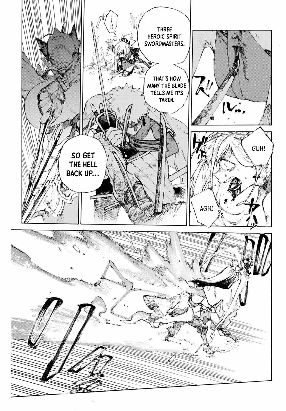 Fate/Grand Order: Epic of Remnant - Seven Duels of Swordsmasters Chapter 37 page 9 - Chapter 37: The Fleeing Flames