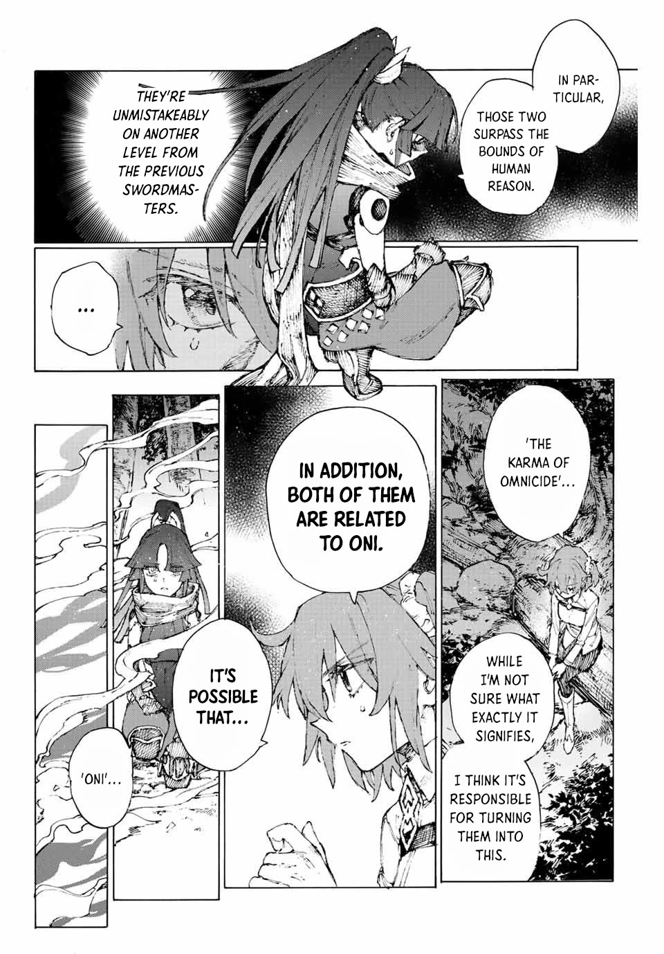 Fate/Grand Order: Epic of Remnant - Seven Duels of Swordsmasters Chapter 38 page 12 - Chapter 38: In the Absence of the Oni