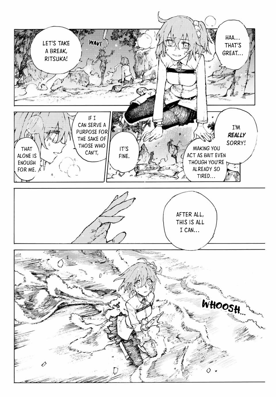 Fate/Grand Order: Epic of Remnant - Seven Duels of Swordsmasters Chapter 38 page 4 - Chapter 38: In the Absence of the Oni