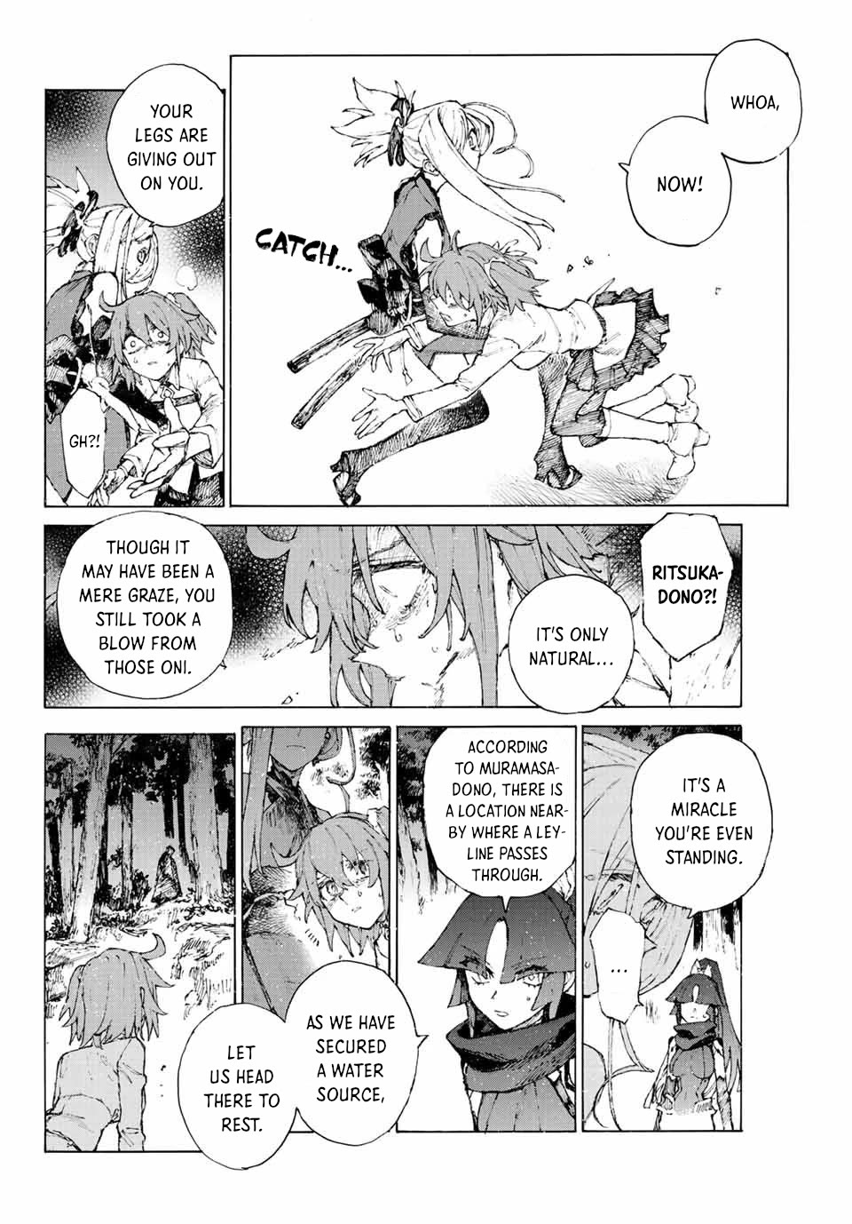 Fate/Grand Order: Epic of Remnant - Seven Duels of Swordsmasters Chapter 38 page 6 - Chapter 38: In the Absence of the Oni