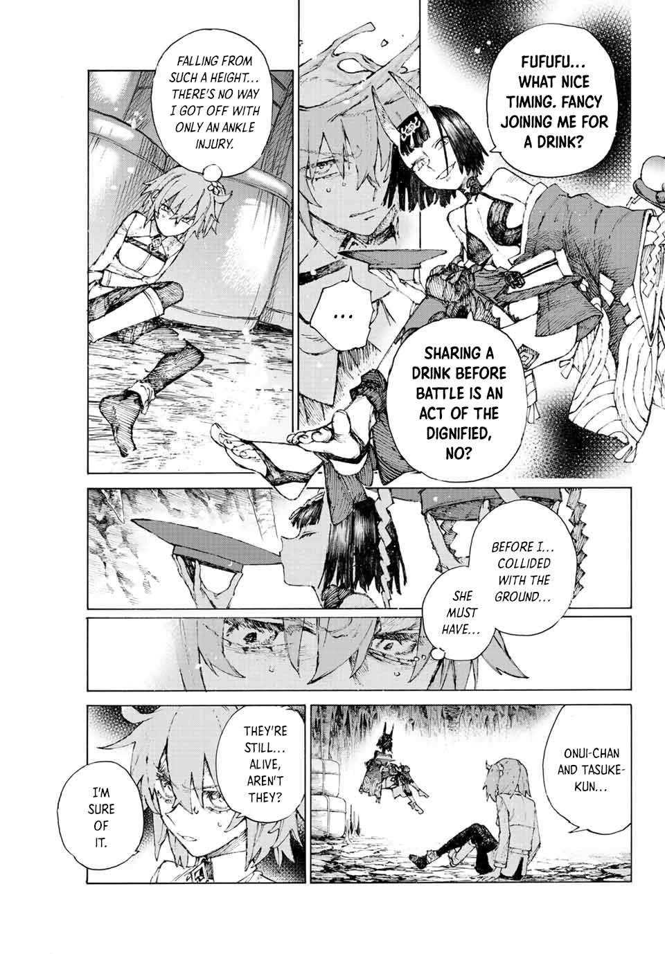Fate/Grand Order: Epic of Remnant - Seven Duels of Swordsmasters Chapter 39 page 21 - Chapter 39: Pit