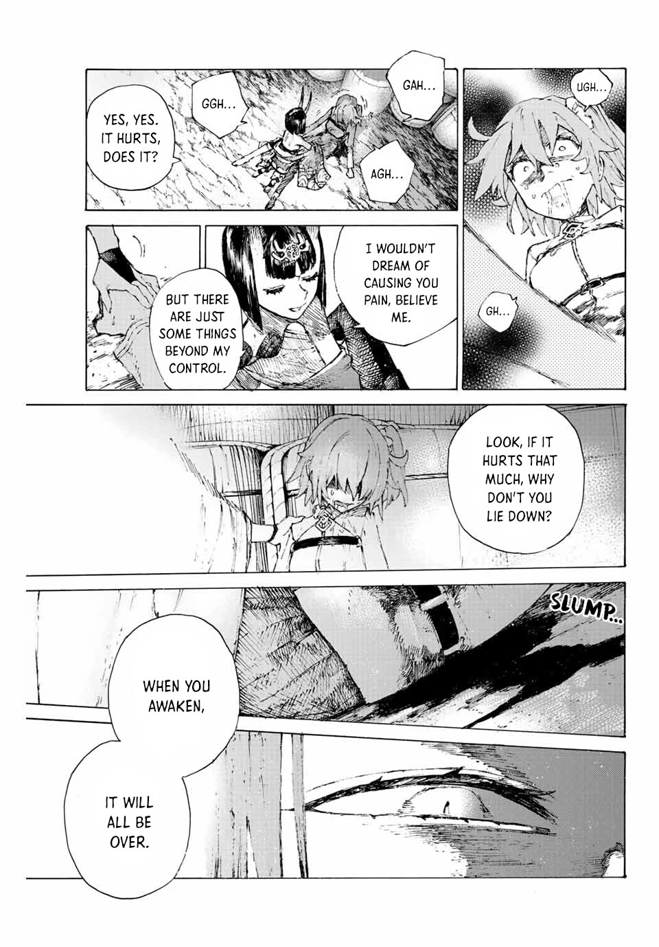 Fate/Grand Order: Epic of Remnant - Seven Duels of Swordsmasters Chapter 40 page 5 - Chapter 40: Inside the Belly